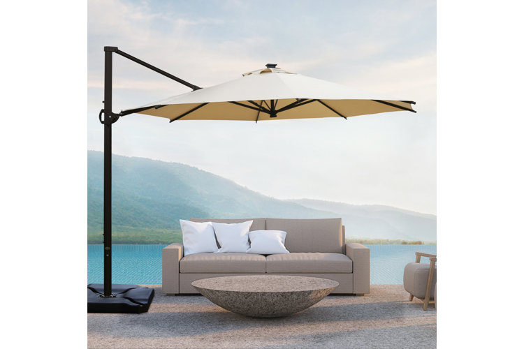 Best patio umbrella cheap base for wind